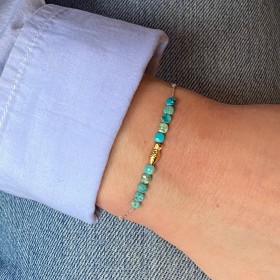 Bracelet turquoise et...